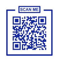 a dark blue generic QR Code graphic image representing GradLeaders QR code check in capabilities 