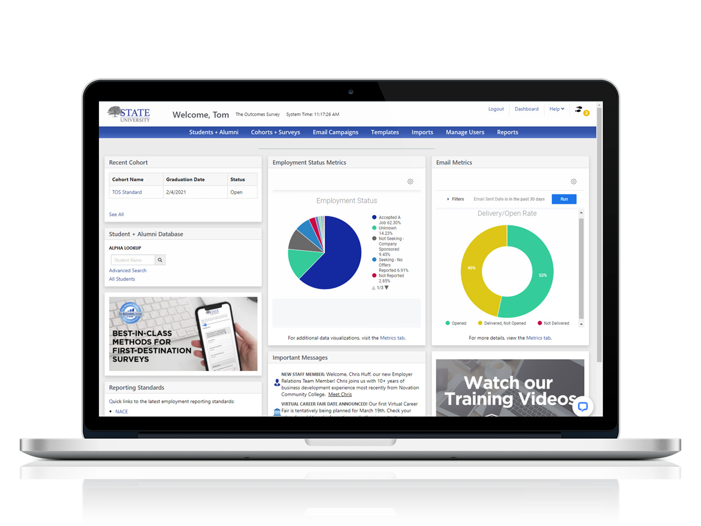 Tos admin dashboardR